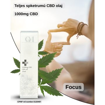 Green Medicine 1000mg CBD Olaj (10ml) 