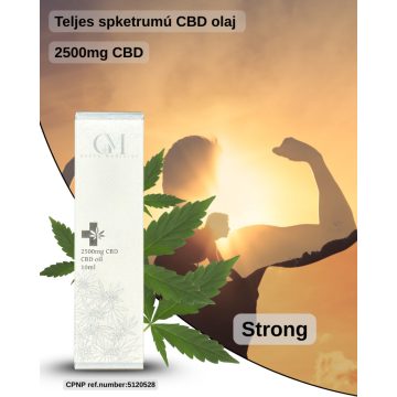 Green Medicine 2500mg CBD Olaj (10ml)
