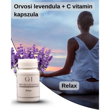 Green Medicine Orvosi levendula + C-vitamin Relax kapszula