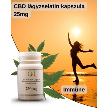 Green Medicine CBD soft gel capsule 25mg 